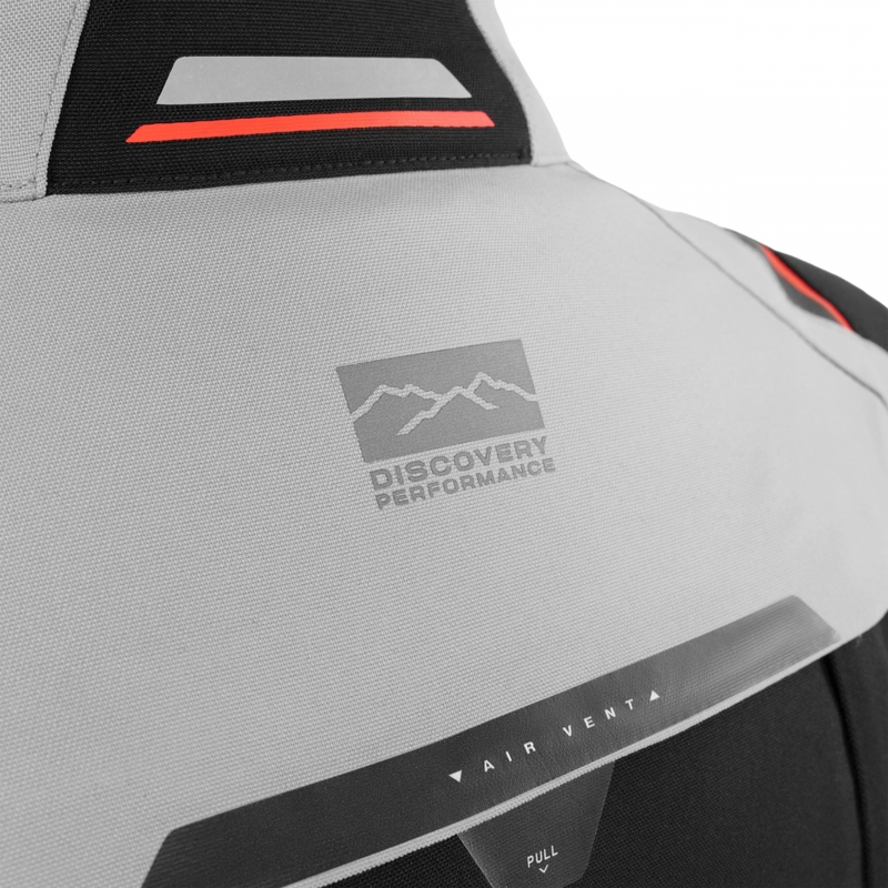 Shima Hero 3.0 motorjas grijs-rood