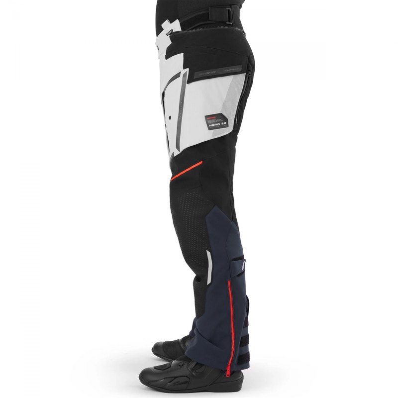 Shima Hero 3.0 motorbroek grijsblauw
