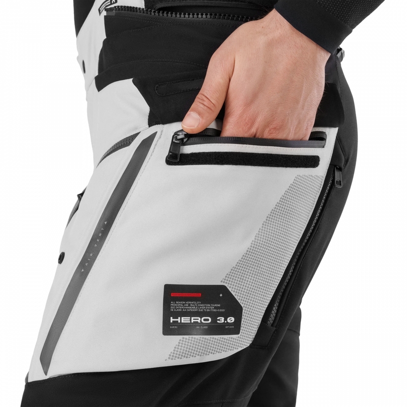 Shima Hero 3.0 motorbroek grijsblauw