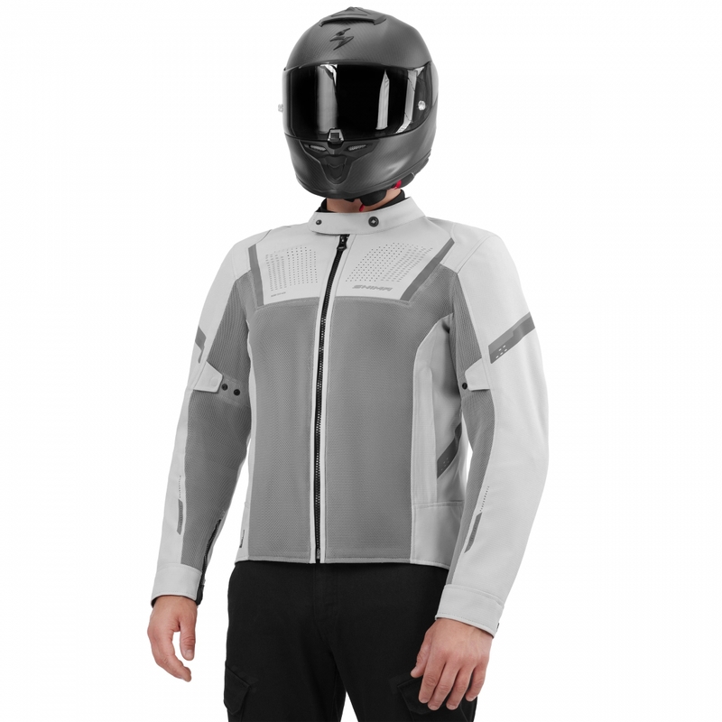 Shima Rush 3.0 Air motorjas grijs