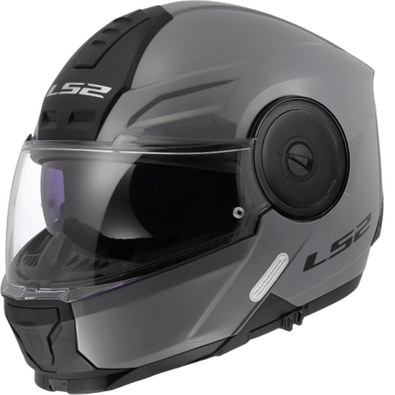 Opklapbare motorhelm LS2 FF902 Scope II Nardo grijs