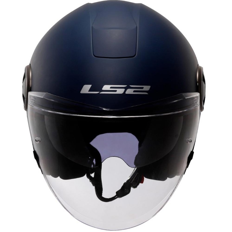 Open motorhelm LS2 OF620 Classy Solid mat donkerblauw