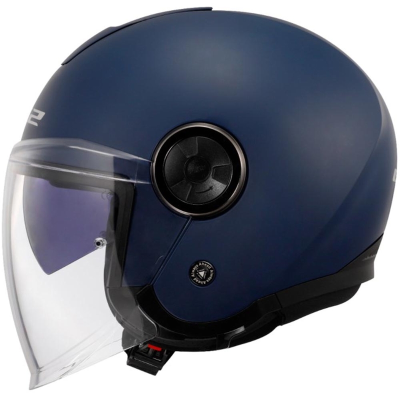 Open motorhelm LS2 OF620 Classy Solid mat donkerblauw