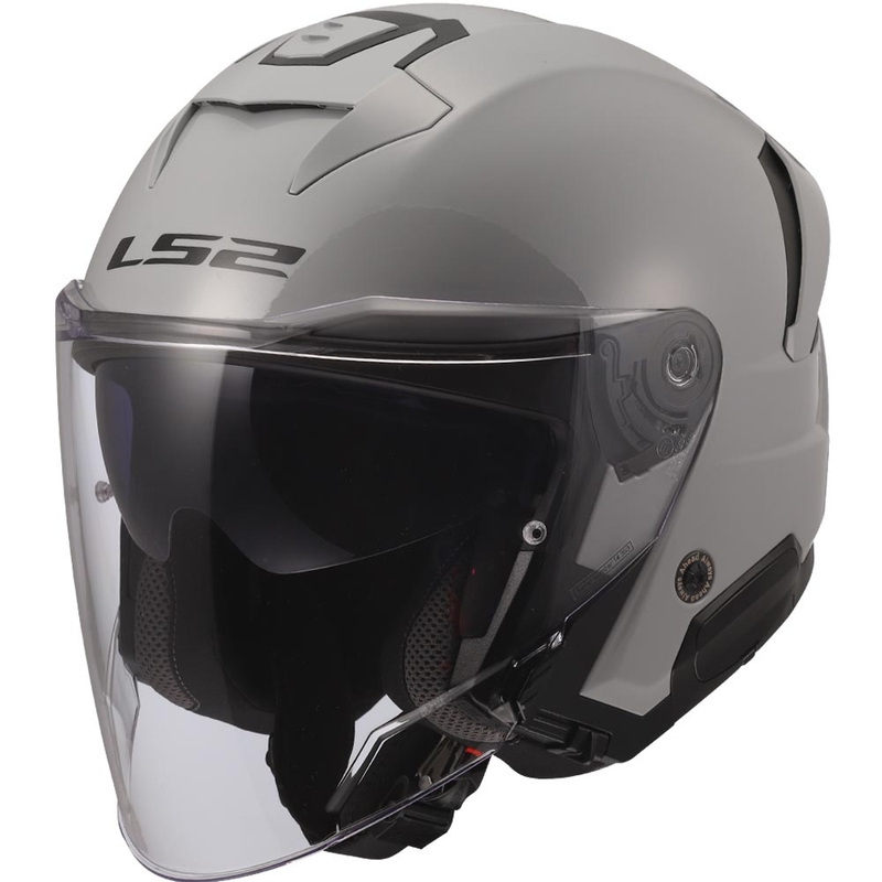Open motorhelm LS2 OF618 Verso II Solid nardo grijs