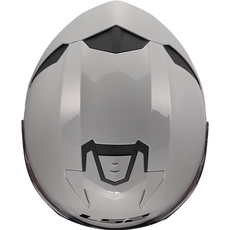 Open motorhelm LS2 OF618 Verso II Solid nardo grijs