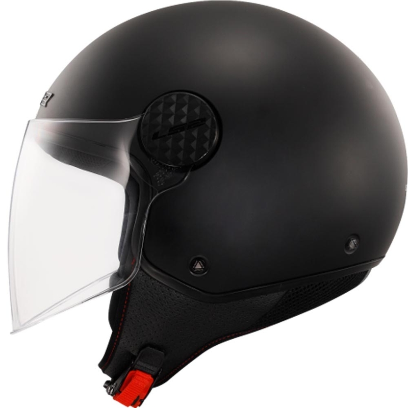 Open motorhelm LS2 OF558 Sphere Lux II Solid matzwart