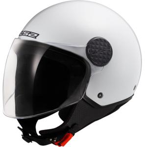 Open motorhelm LS2 OF558 Sphere Lux II effen wit