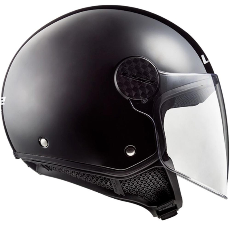 Open motorhelm LS2 OF558 Sphere II Solid matzwart