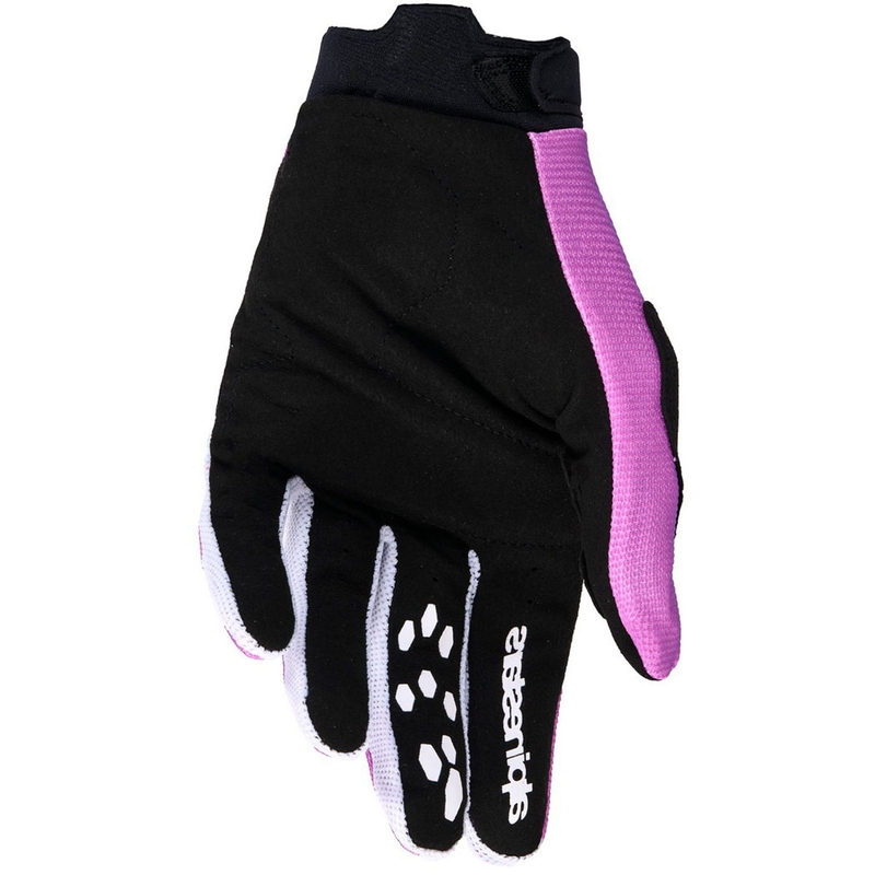 Alpinestars Stella Full Bore V2 dames crosshandschoenen paars-wit-zwart