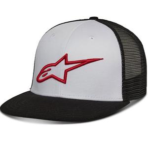 Alpinestars Corp Trucker pet wit-zwart-rood