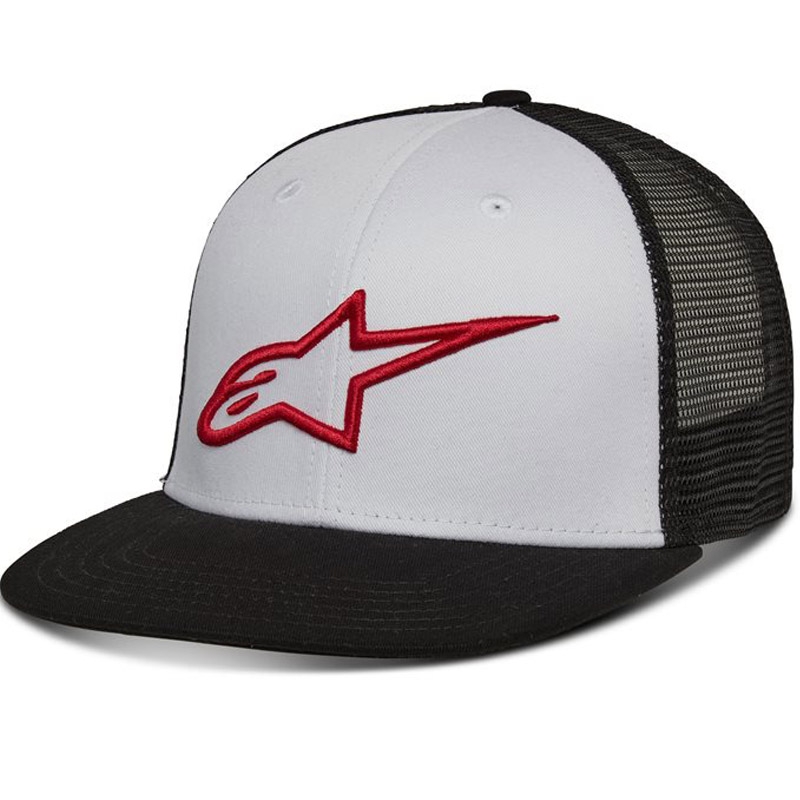Alpinestars Corp Trucker pet wit-zwart-rood