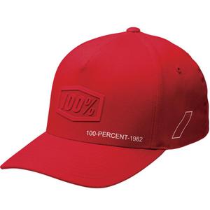 Kinderpet 100% Shadow Snapback rood