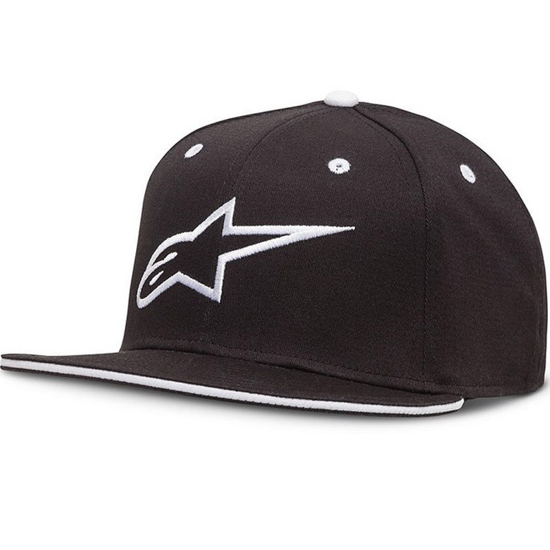 Alpinestars Ageless Flatbill Cap Zwart Wit