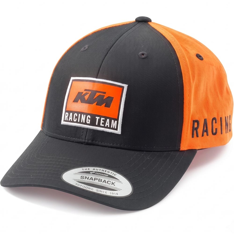 KTM Team Gebogen Pet OS zwart-oranje
