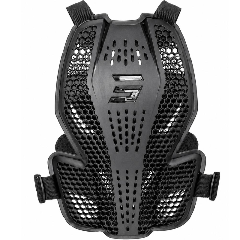 Shot Airflow Evo borstbeschermer zwart