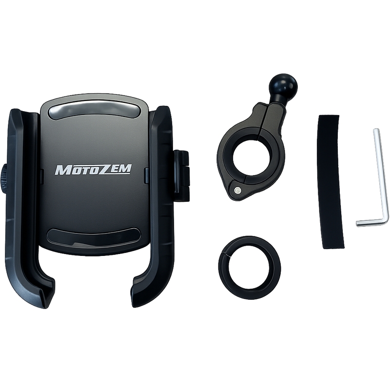 Anti-vibratie telefoonhouder MotoZem ISO PRO zwart