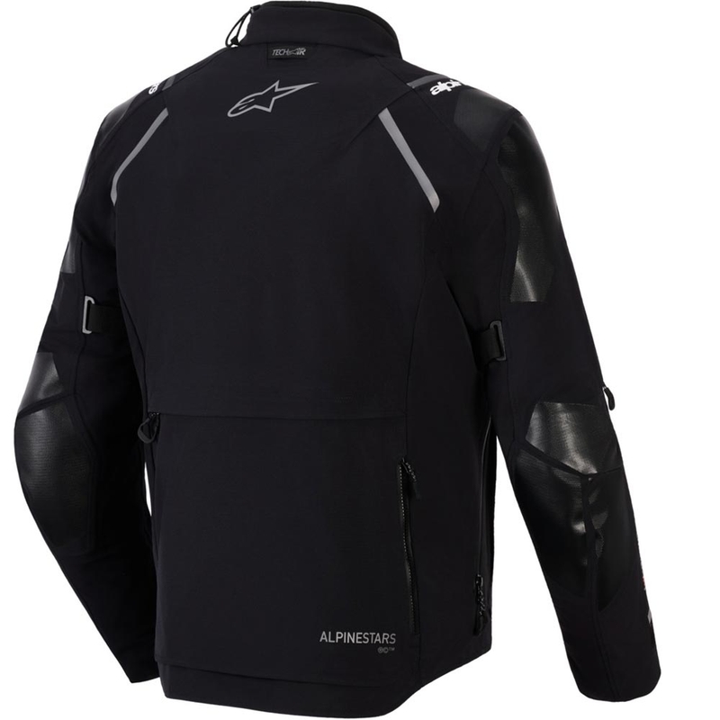 Alpinestars Andes PRO Drystar XF motorjas zwart-donkergrijs