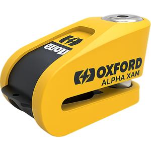 Oxford Alpha Alarm XA14 schijfremvergrendeling geel-zwart