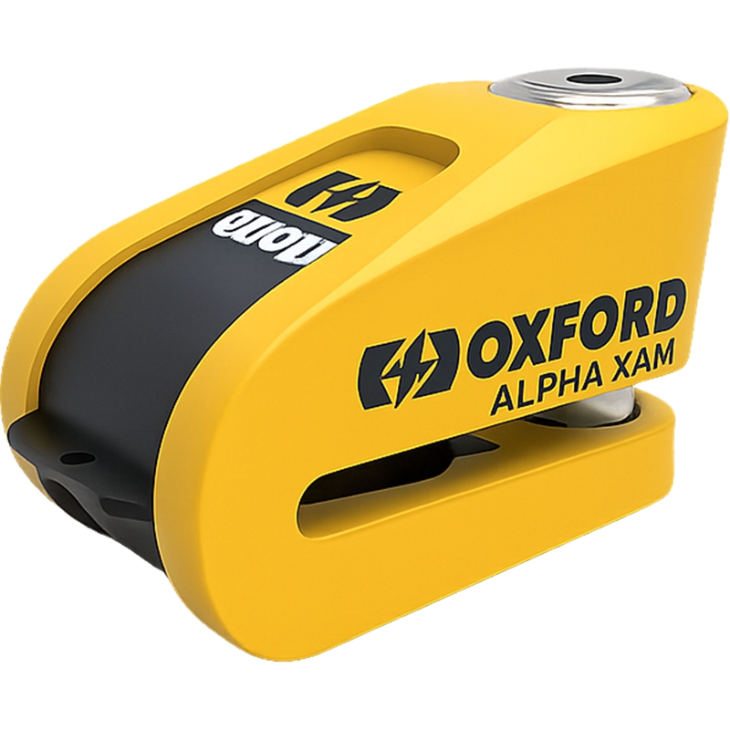 Oxford Alpha Alarm XA14 schijfremvergrendeling geel-zwart