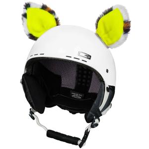 Helm oren Kat neon geel