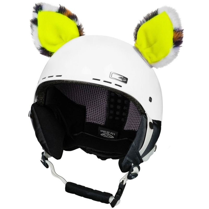 Helm oren Kat neon geel
