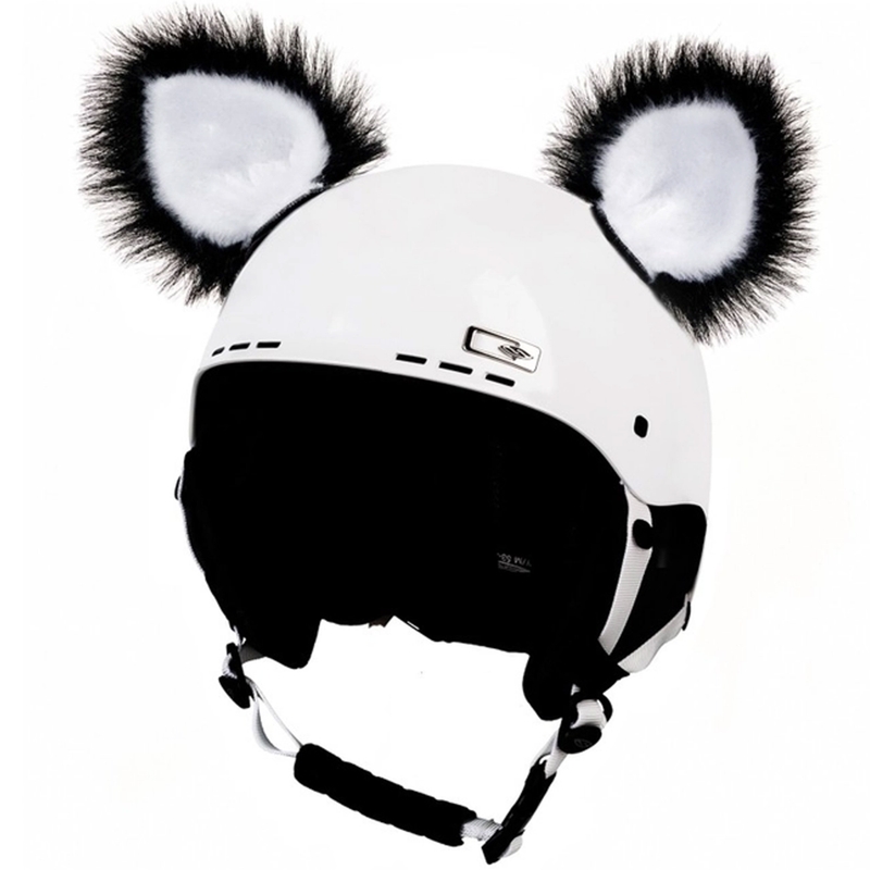 Helm oren Kat zwart