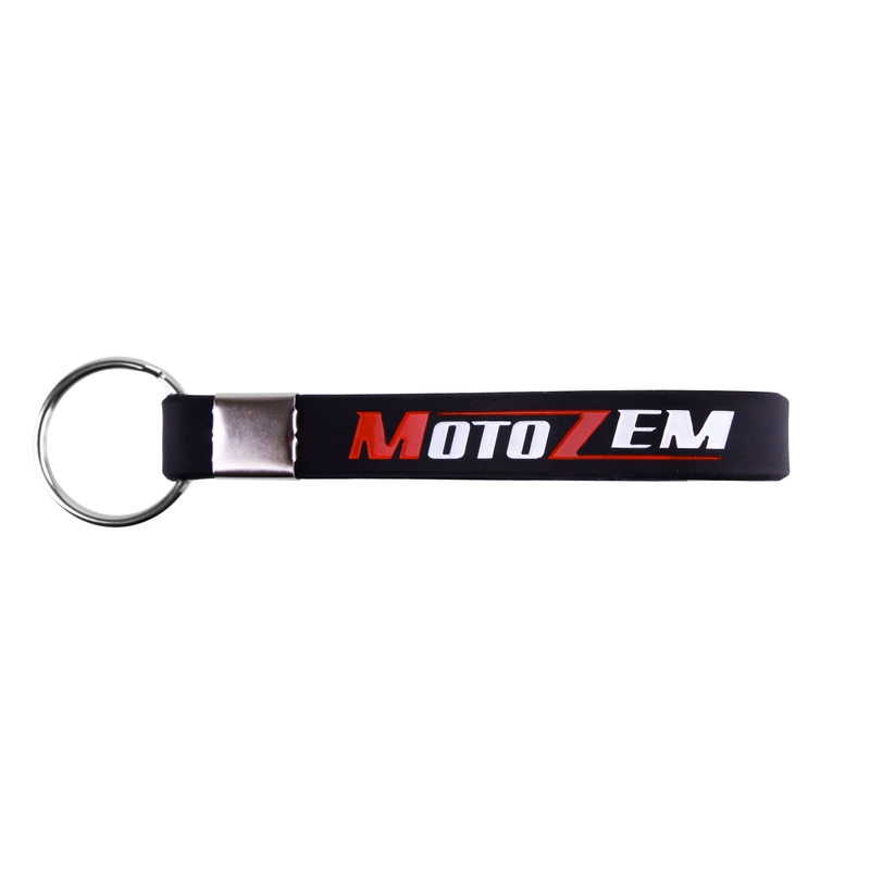 MotoZem sleutelhanger zwart