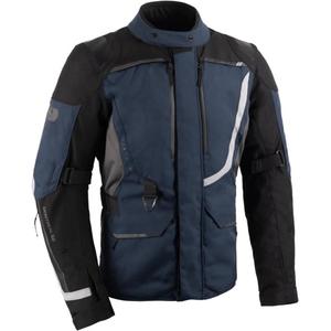 Oxford Montreal 5.0 motorjas blauw-zwart-grijs