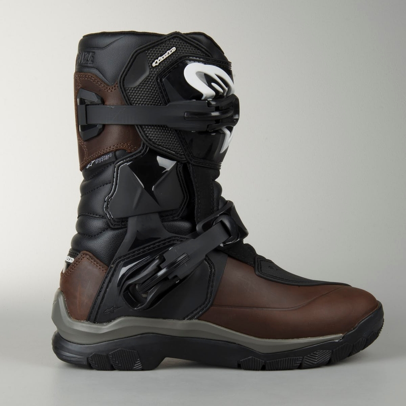 Alpinestars Belize Geolied Drystar Bruin Motorfiets Laarzen
