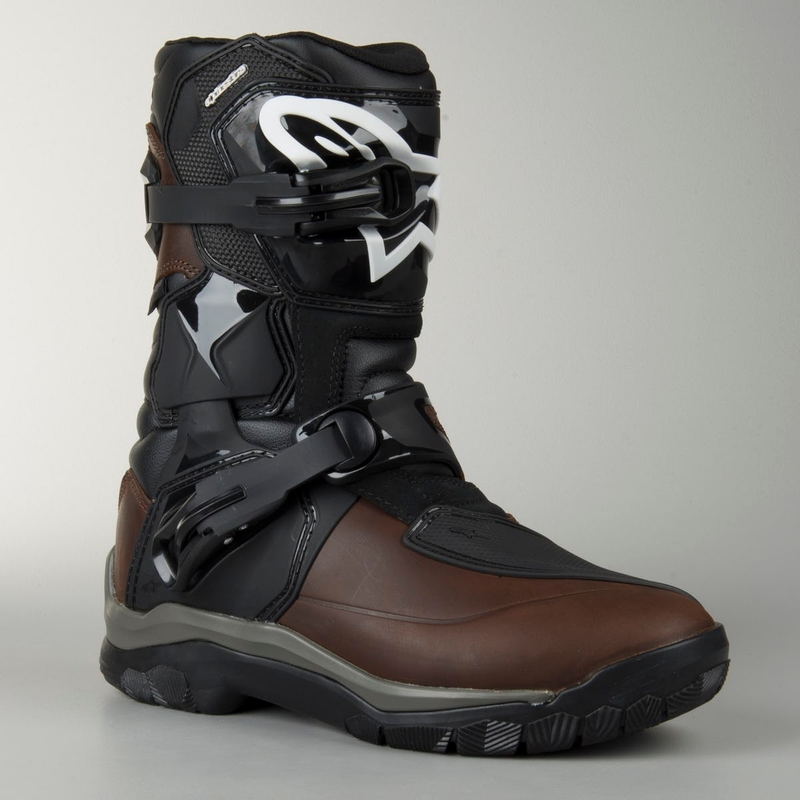 Alpinestars Belize Geolied Drystar Bruin Motorfiets Laarzen