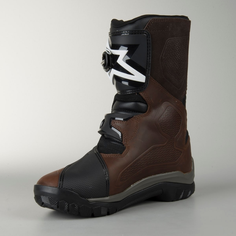 Alpinestars Belize Geolied Drystar Bruin Motorfiets Laarzen