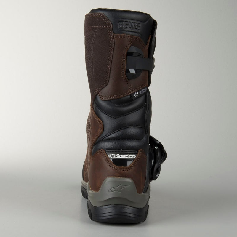 Alpinestars Belize Geolied Drystar Bruin Motorfiets Laarzen