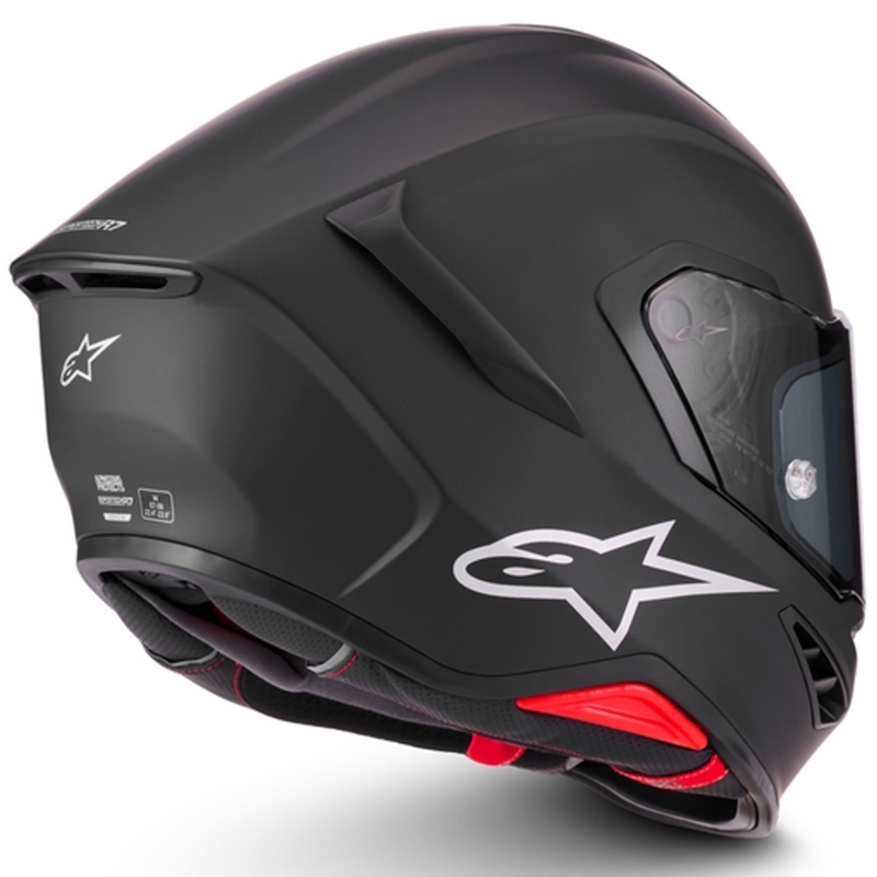 Alpinestars S-R7 Solid integraalhelm voor motorfietsen, matzwart