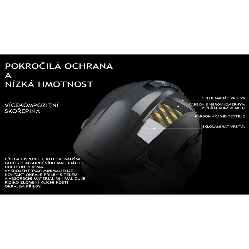 Alpinestars S-R7 Solid integraalhelm voor motorfietsen, wit
