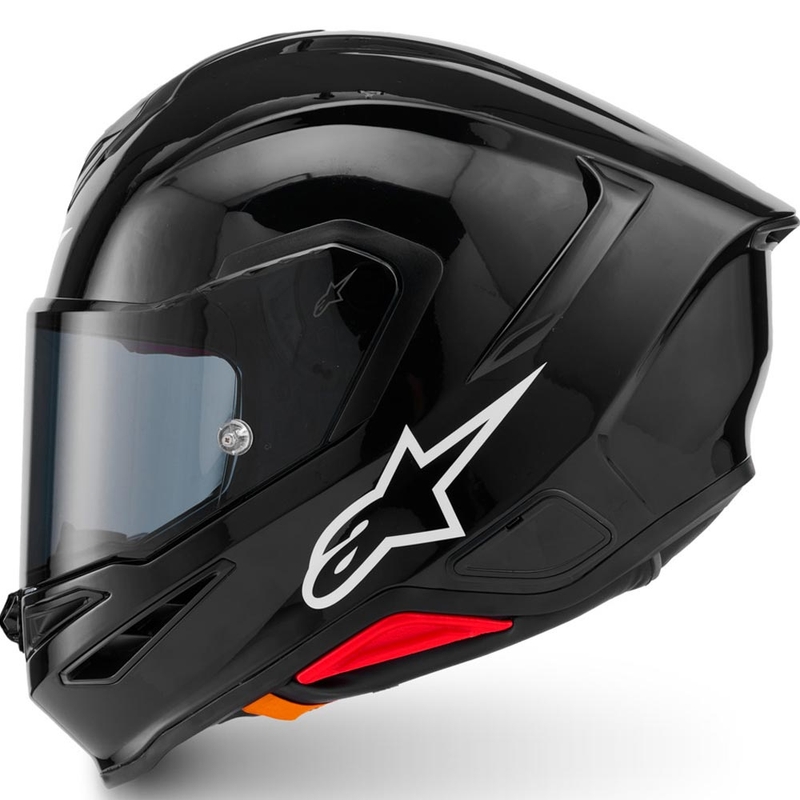 Alpinestars S-R7 Solid integraalhelm voor motorfietsen, zwart