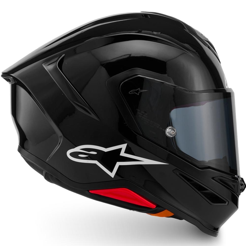 Alpinestars S-R7 Solid integraalhelm voor motorfietsen, zwart