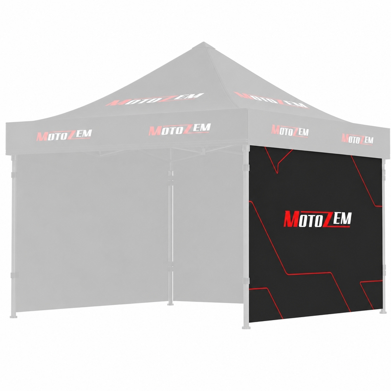 Zijpanelen voor de MotoZem Line racetent (uitverkoop) uitverkoop