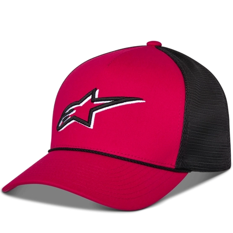 Alpinestars Ageless Shadow Trucker Cap rood-zwart