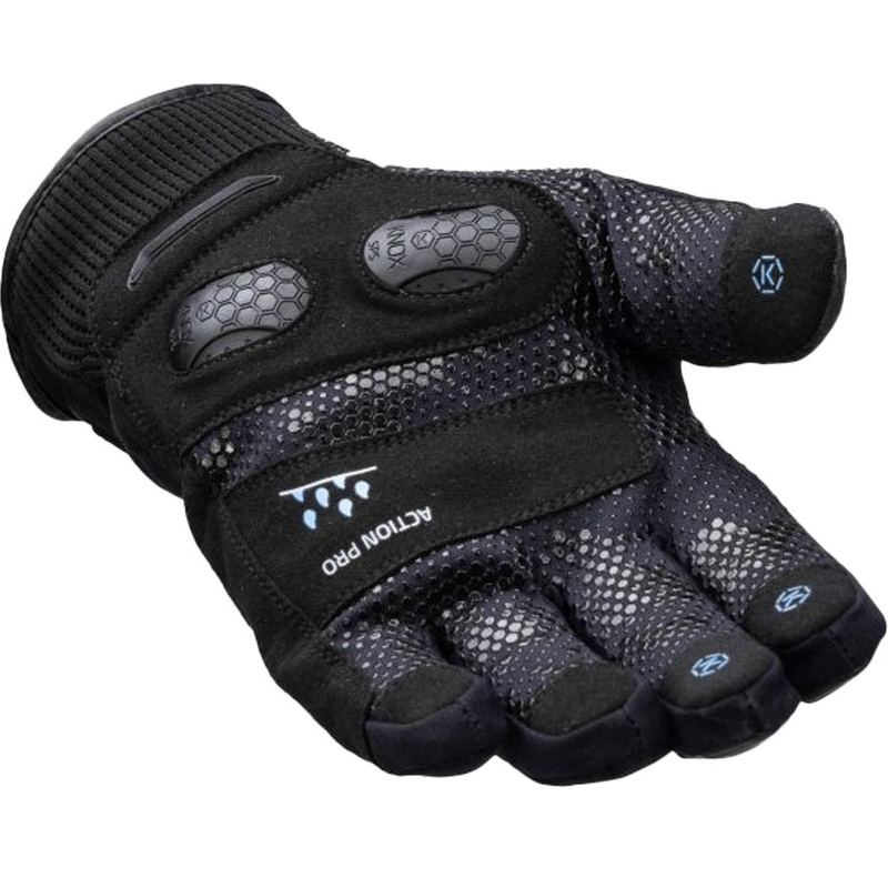 Knox Action PRO waterdichte motorhandschoenen zwart