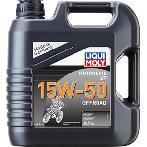Synthetische motorolie LIQUI MOLY Motorbike 4T 15W50 Offroad 4 l