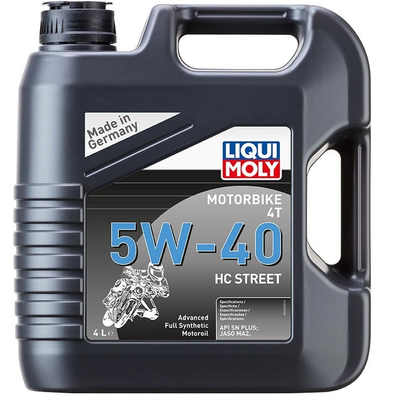 Synthetische motorolie LIQUI MOLY Motorbike 4T 5W40 HC Street 4 l