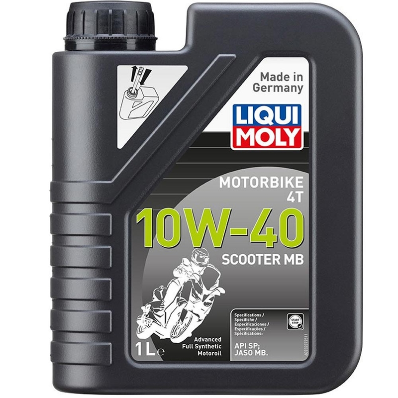 Synthetische motorolie LIQUI MOLY Motorfiets 4T 10W40 Scooter MB 1 l