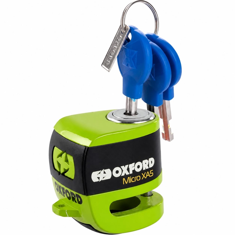 Oxford Micro XA5 schijfremvergrendeling - Limited Edition groen