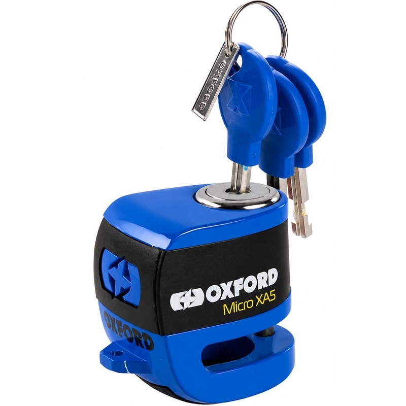 Oxford Micro XA5 schijfremvergrendeling - Limited Edition Blauw