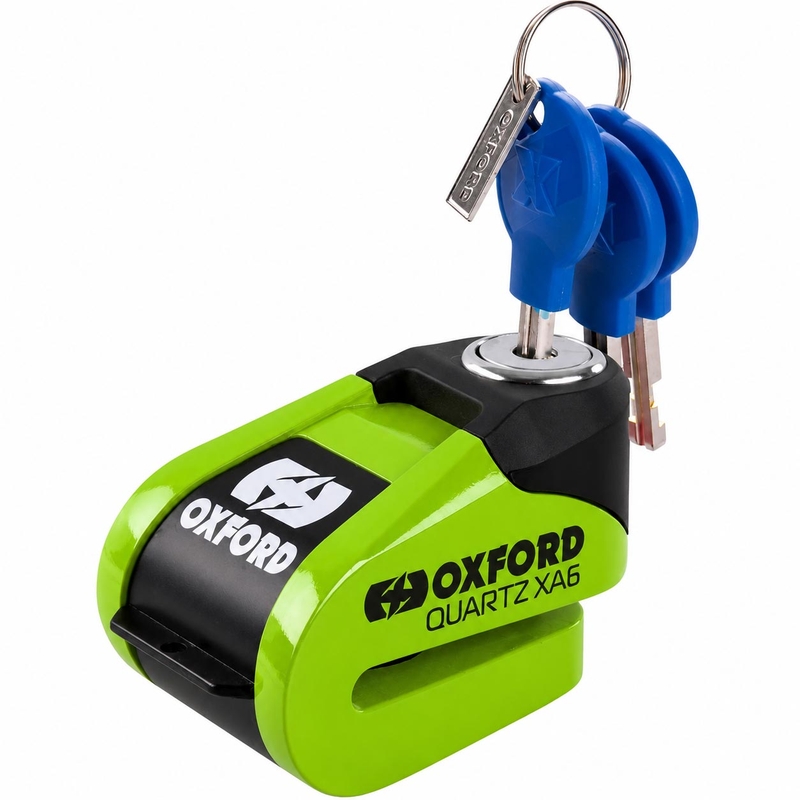 Oxford Quartz Alarm XA6 Schijfremvergrendeling - Limited Edition Groen