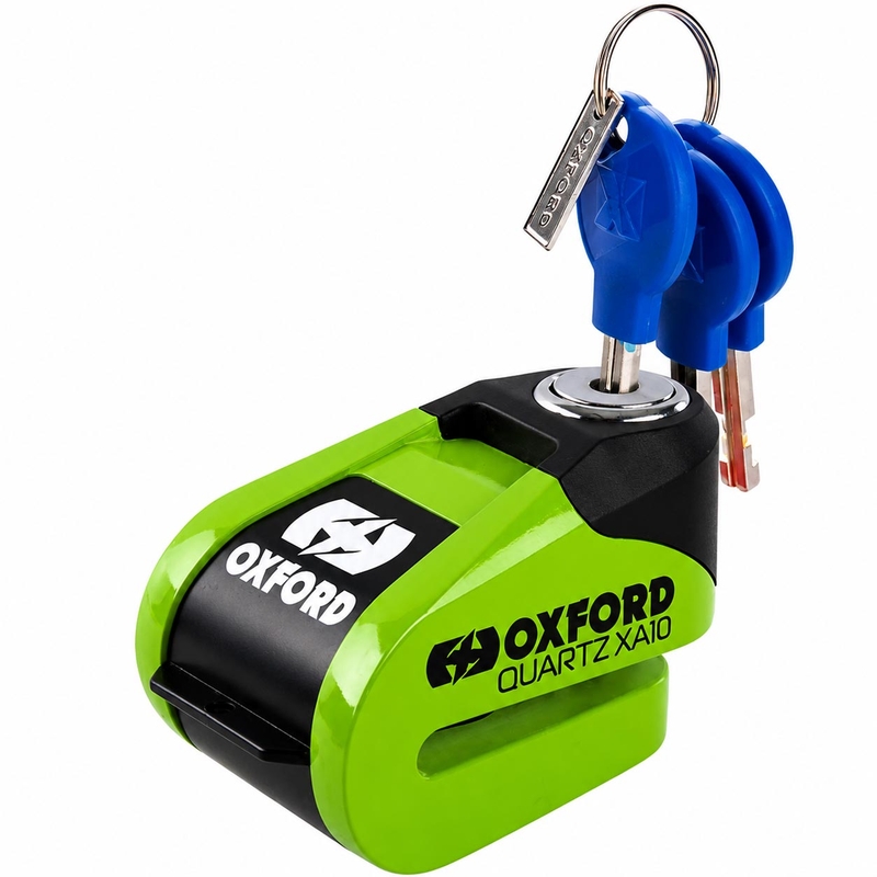 Oxford Quartz Alarm XA10 Schijfremvergrendeling - Limited Edition Groen