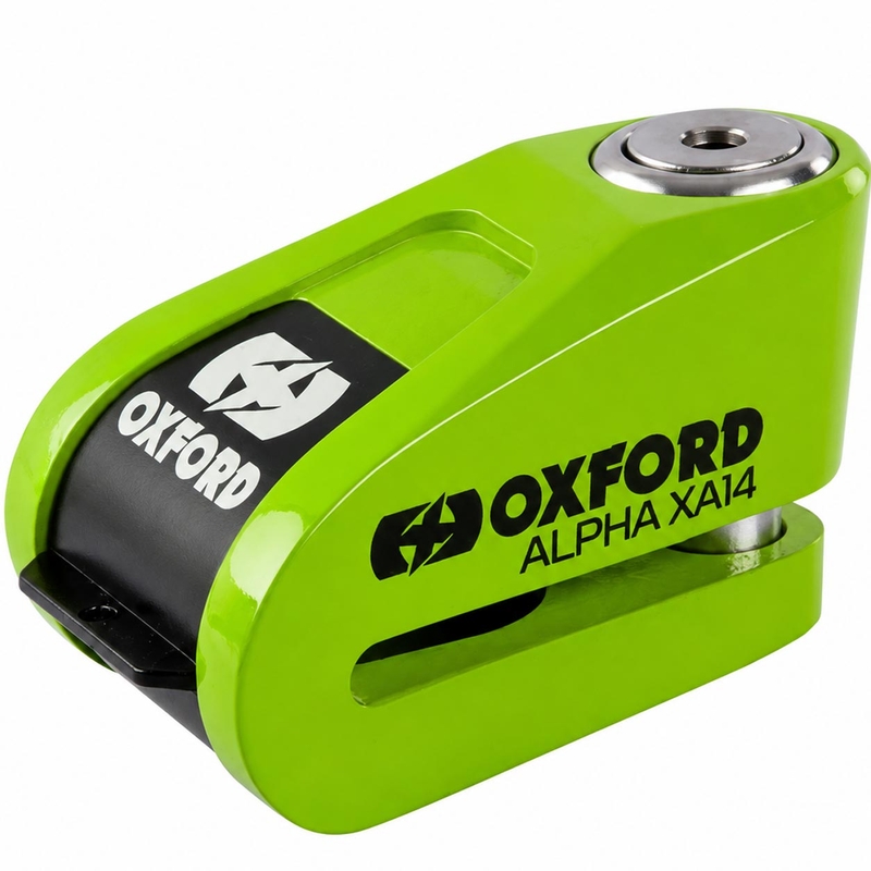 Oxford Alpha Alarm XA14 schijfremvergrendeling - Limited Edition groen
