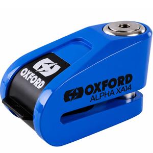 Oxford Alpha Alarm XA14 schijfremvergrendeling - Limited Edition Blauw