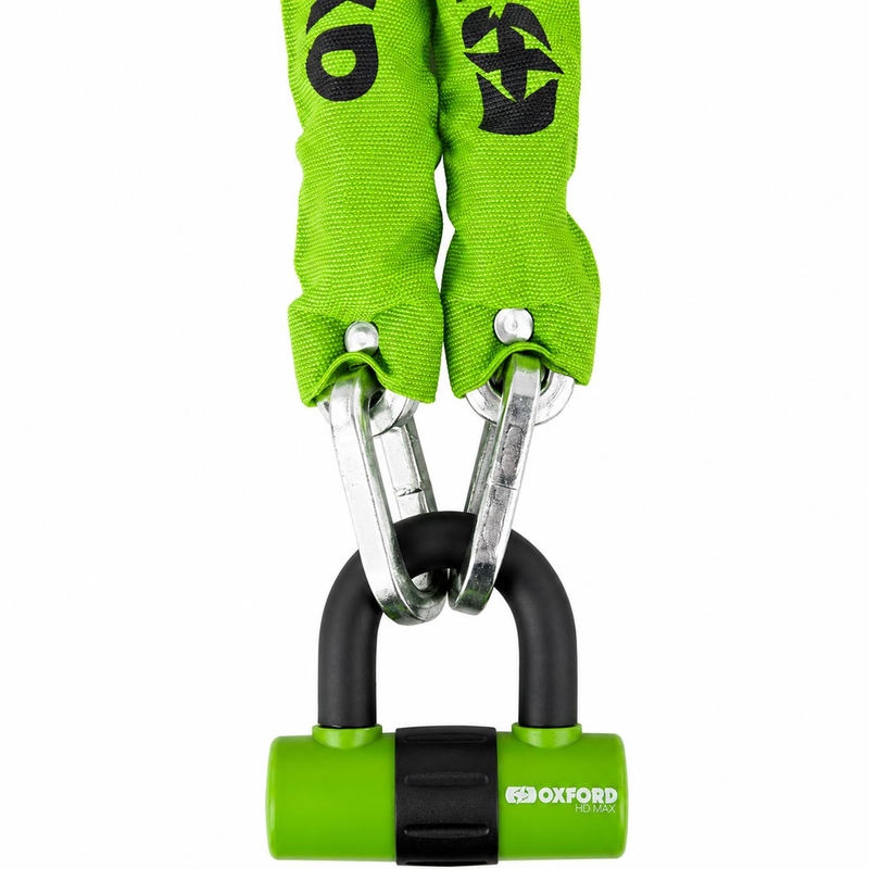 Oxford HD motorfietskettingslot - gelimiteerde groene editie