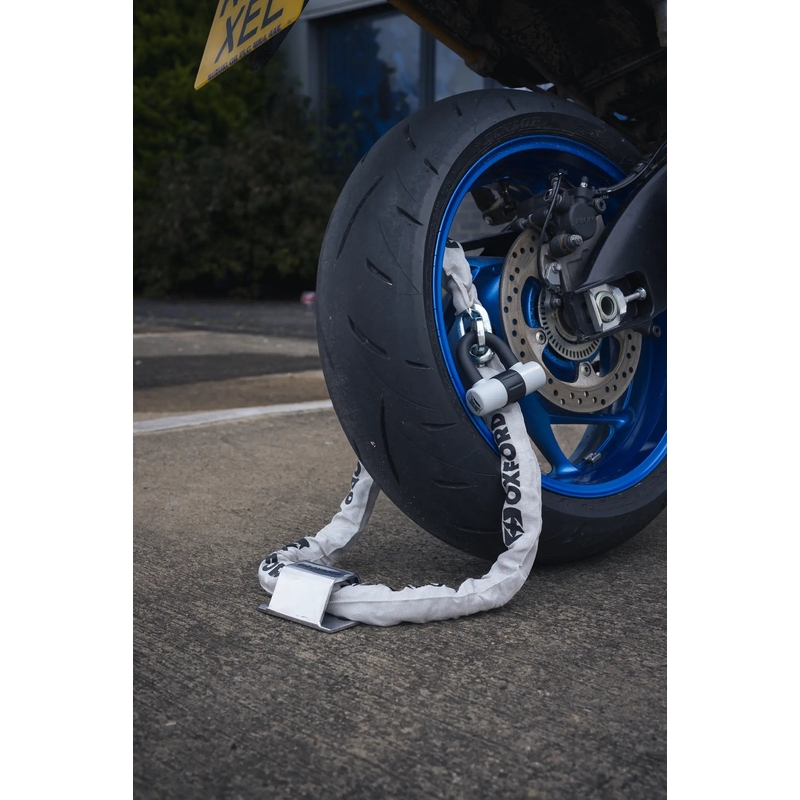Oxford HD motorfietskettingslot - gelimiteerde editie grijs
